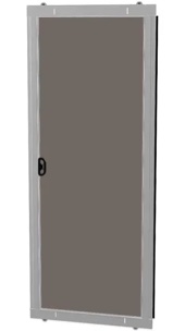 Rite Fit Ultimate Multi-Fit Patio Screen Door Fully Assembled 36 X 80 - White 