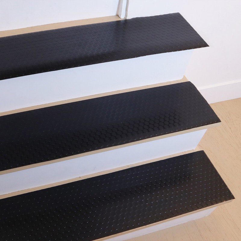 Rubber-Cal Coin-Grip Vinyl Step Mats (6pack) - 2mm