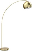 Metal gold half globe light cover