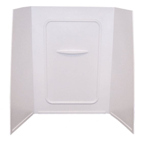 Lippert® 210307 - White Plastic Surround Shower Wall (36"L x 24"W)