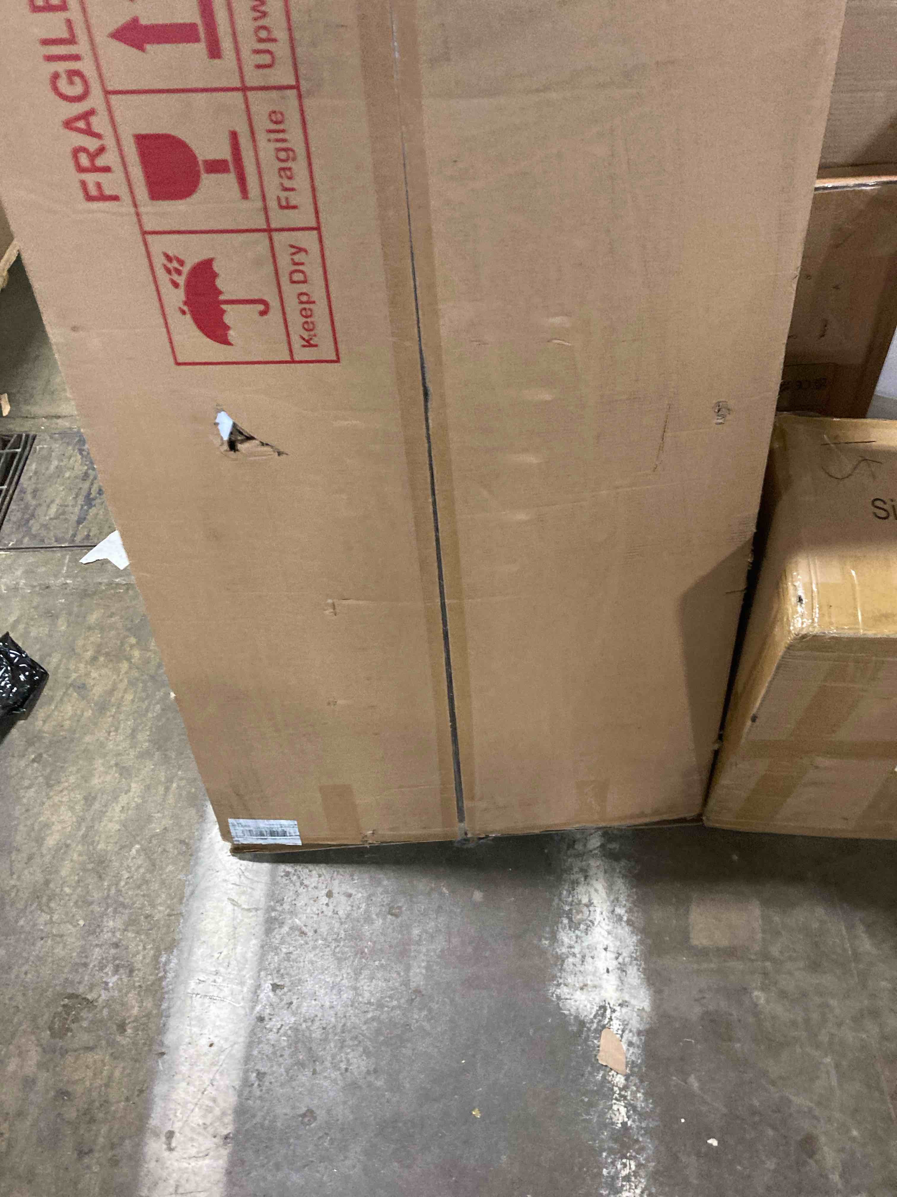 Condition photo showing New/Like New for Arched LED Bathroom Mirror, 48"x24" Arch Framless Backlit Mirror with Lights Anti-Fog Dimmable Smart Frameless 3-Color Lighted Vanity Mirror Memory Waterproof, UL Listed, Horizontal-Right Horizontal Right-cut 48"L x 24"W