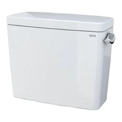 toto drake 1.28 gpf toilet tank with right-hand trip lever, cotton white - st776er#01