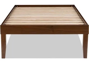 solid wood slat bed