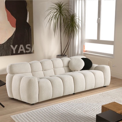 kieayla 86.61'' upholstered sofa