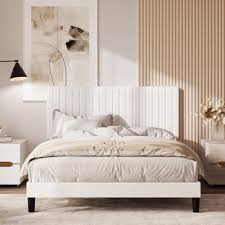 Dunphy Upholstered Platform Bed with Adjustable Headboard