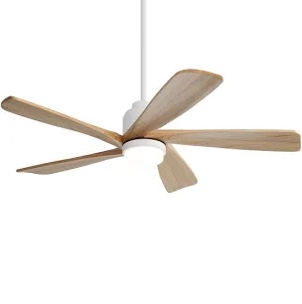 Sofucor 52" 5-Solid Blade Smart Modern Ceiling Fan with LED Light?Remote