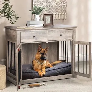 cranbrook dog crate furniture with drawers