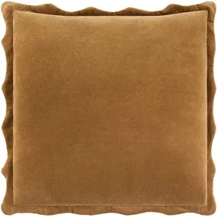 collier scalloped edges throw pillow (pillow case only)