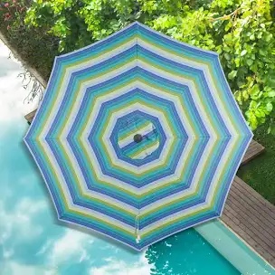 9ft/11ft market sunbrella umbrella