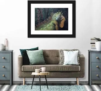 “Green Iguana” - Gaschwald art