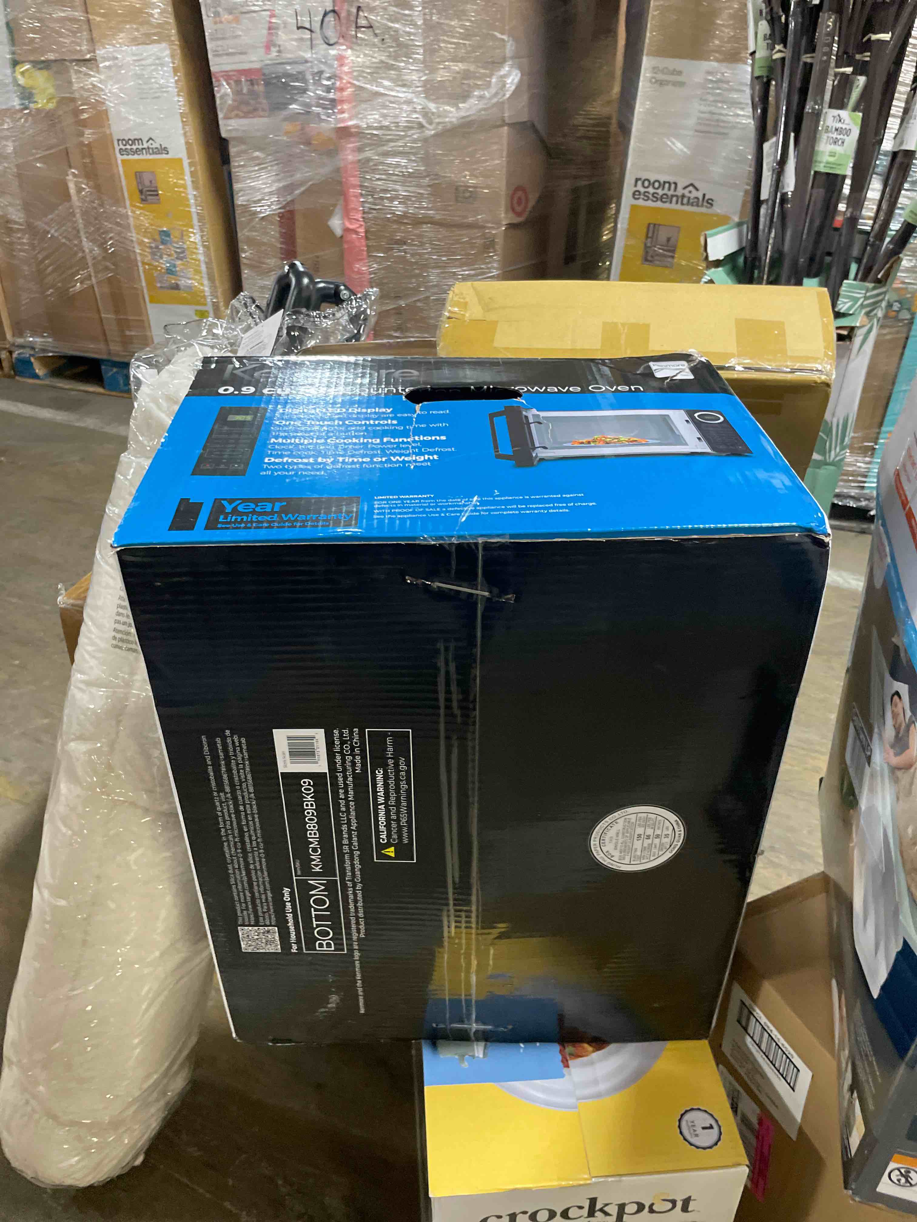 Kenmore 0.9 cu-ft Microwave - Black