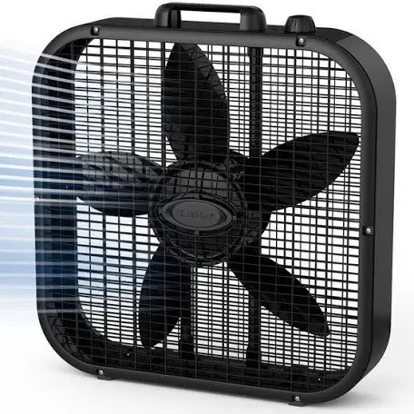 Lasko 20 Black Dècor Colors Box Fan