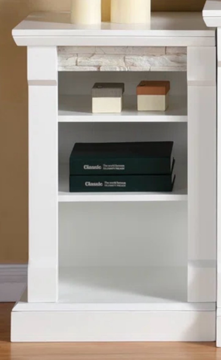 Black* Aroon Bookcases pair of 2 