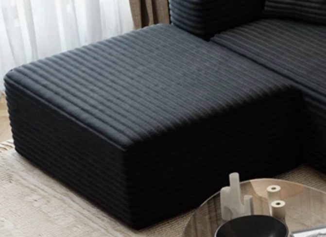 Cloud Ottoman, No assembly required, OTTOMAN ONLY*