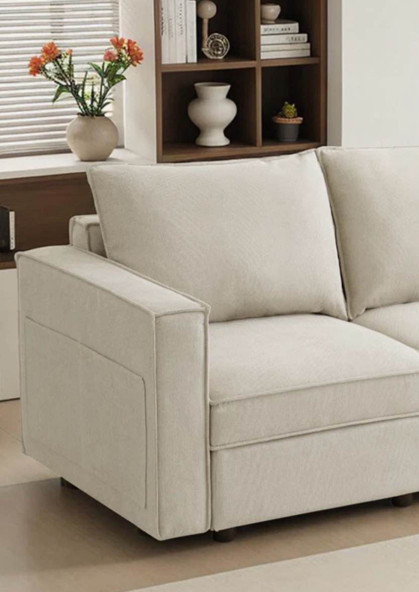 Modular Sofa Love Seat With Storage, BOX 1 ONLY*