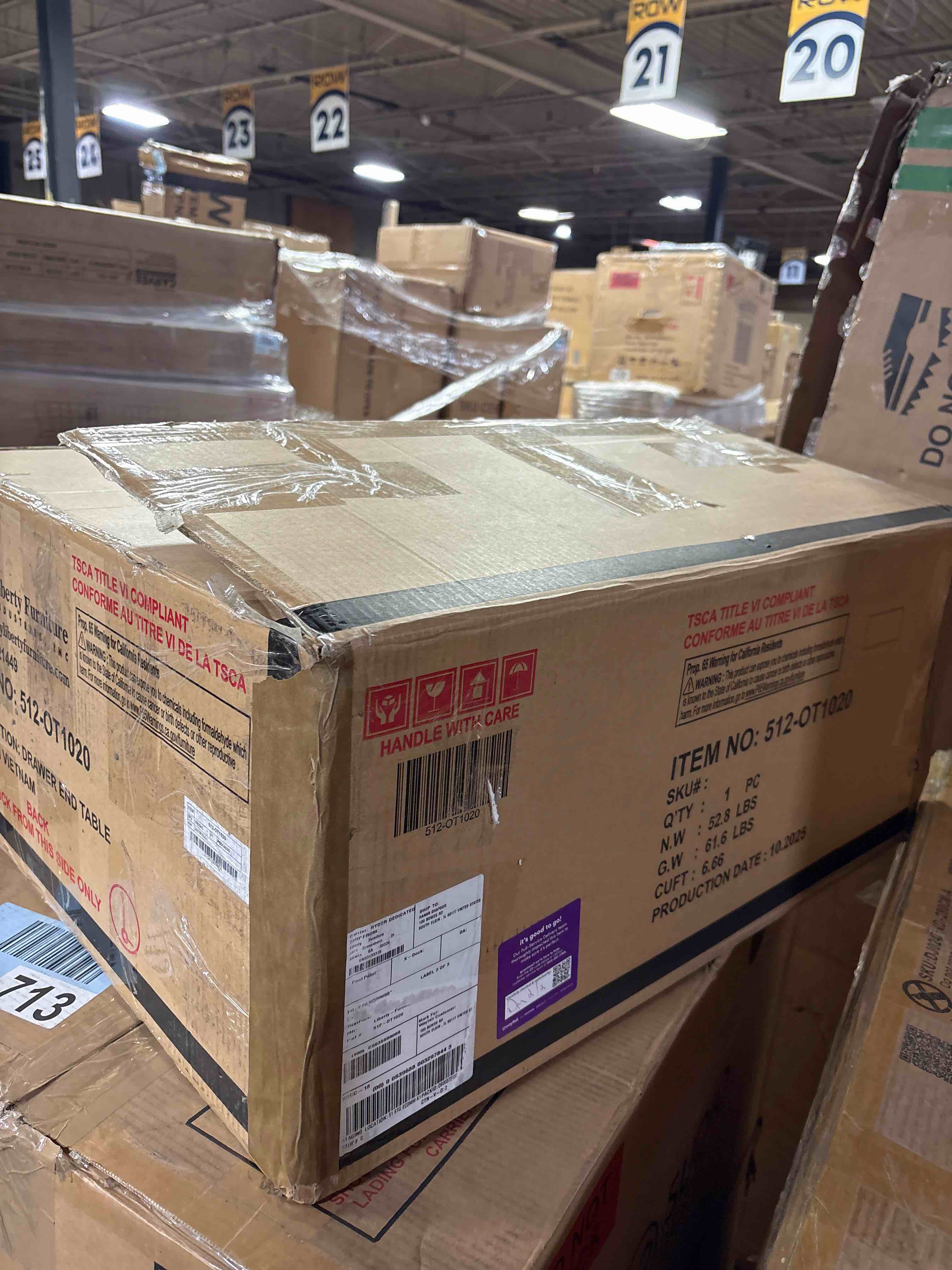 Condition photo showing New/Like New for Tawona End Table w/ Fully Stained Interior Drawer By Red Barrel Studio®