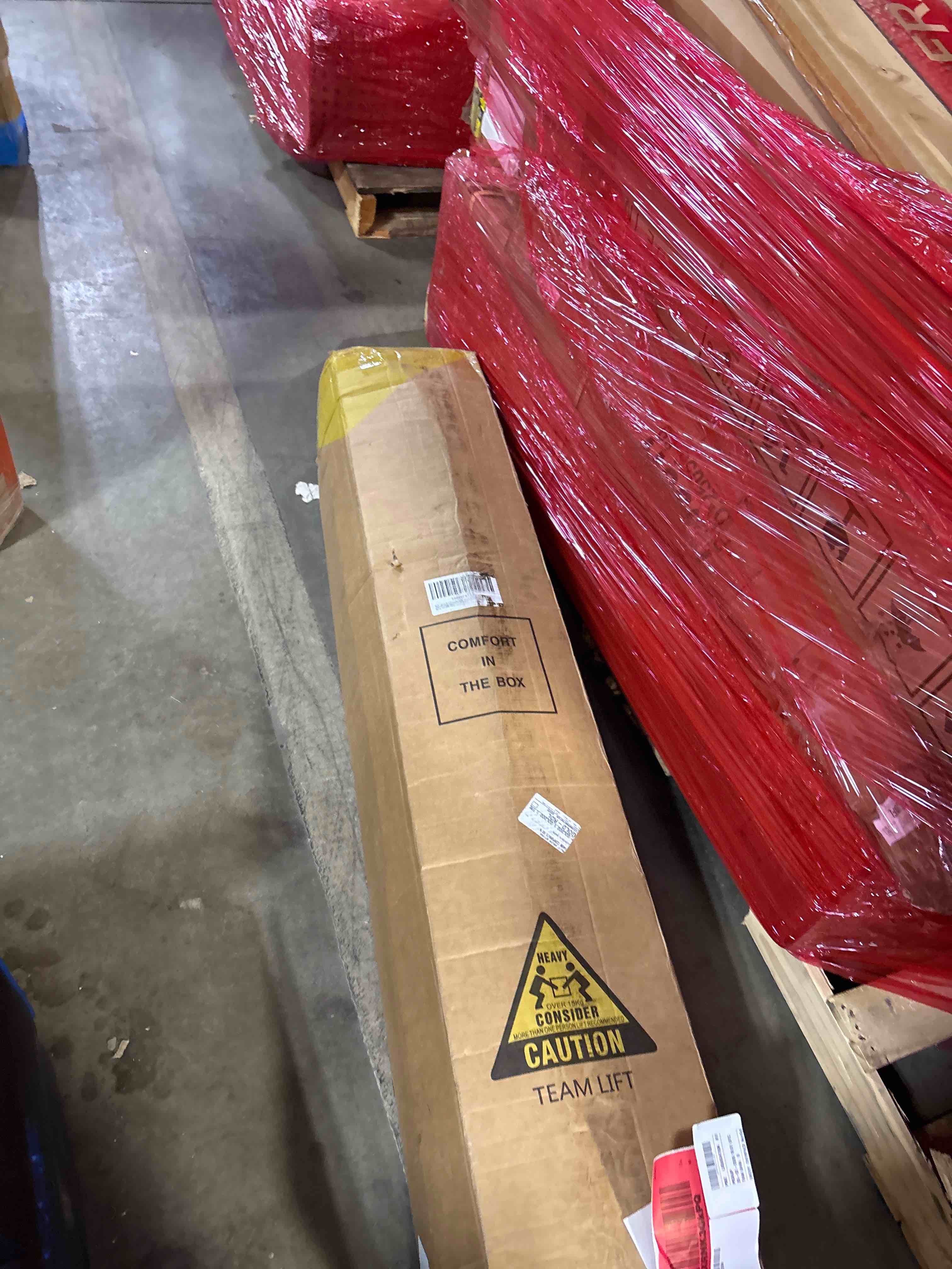 Condition photo showing New/Like New for Full Size Mattress, 12 Inch Hybrid Medium Firm Feel, Individually Wrapped Coils for Motion Isolation & Cool Memory Foam, White, CertiPUR-US Certified