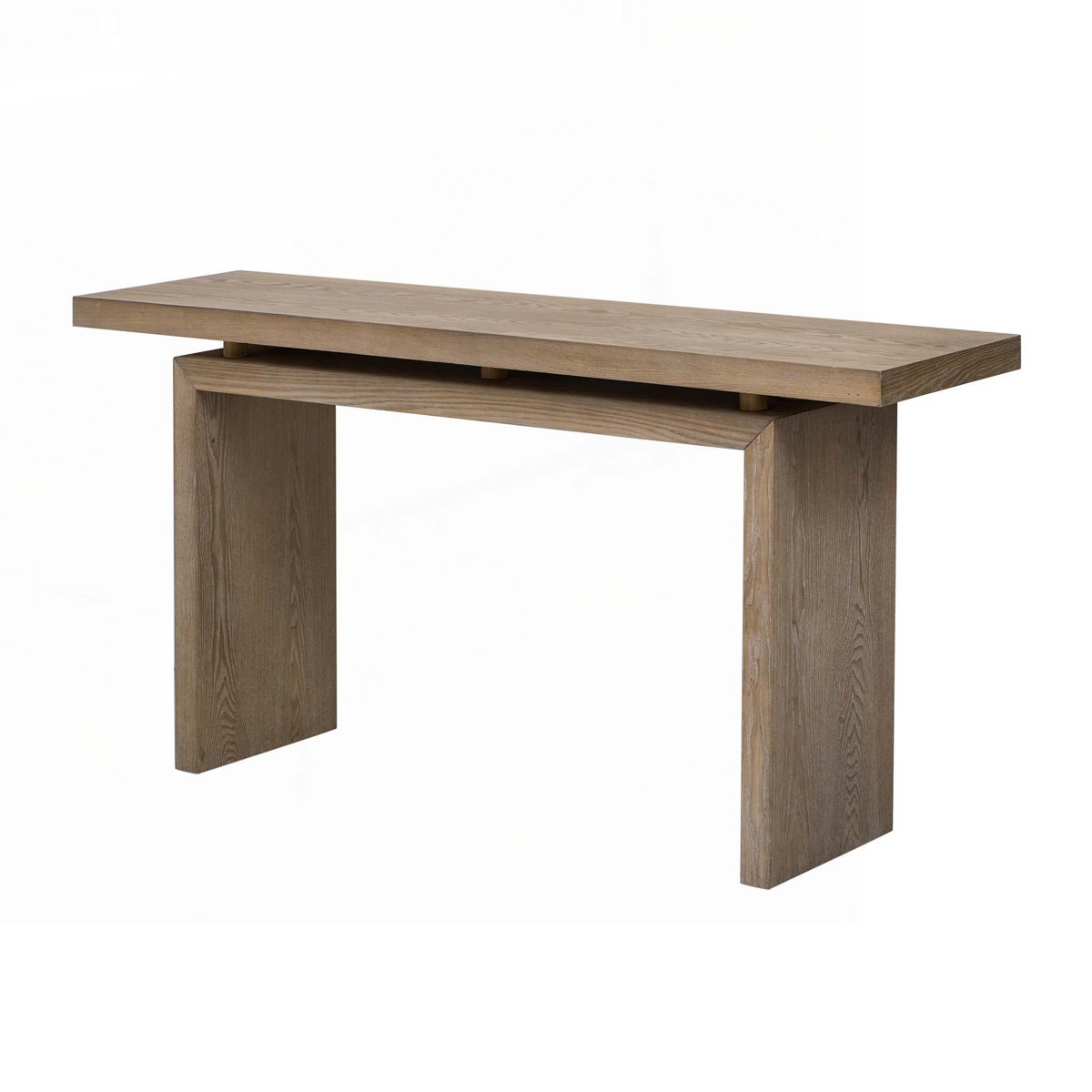 Condition photo showing Good Condition for Wood Console Table with Clever Tabletop Design ,Sled By Hokku Designs