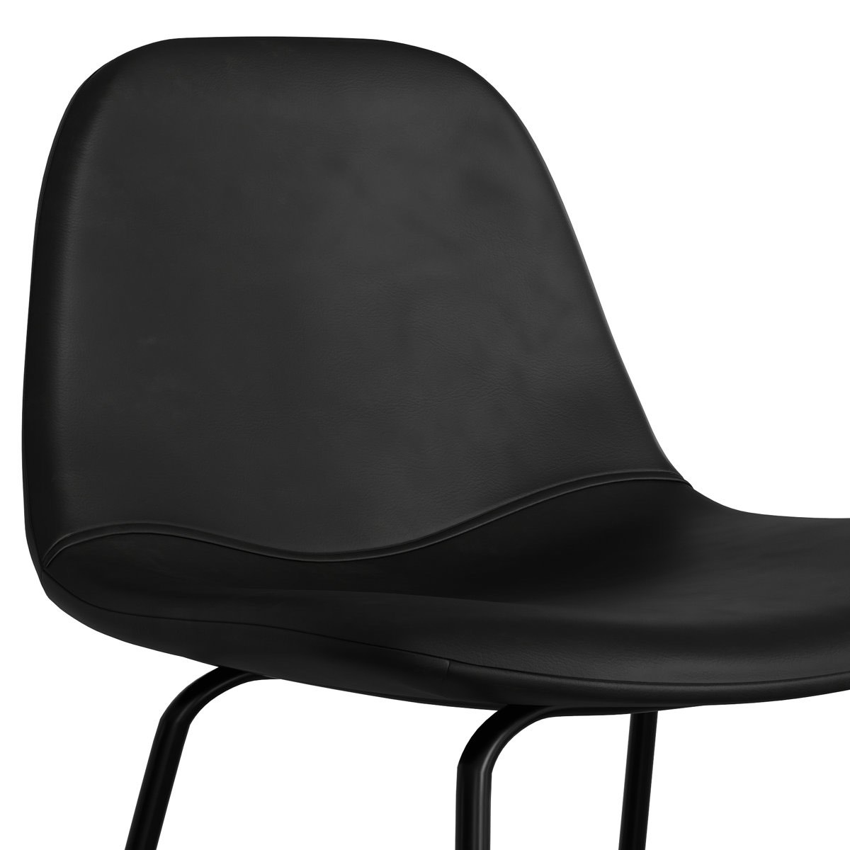 Condition photo showing New/Like New for Kody Vegan Leather Bar & Counter Stool (Set of 2) By AllModern