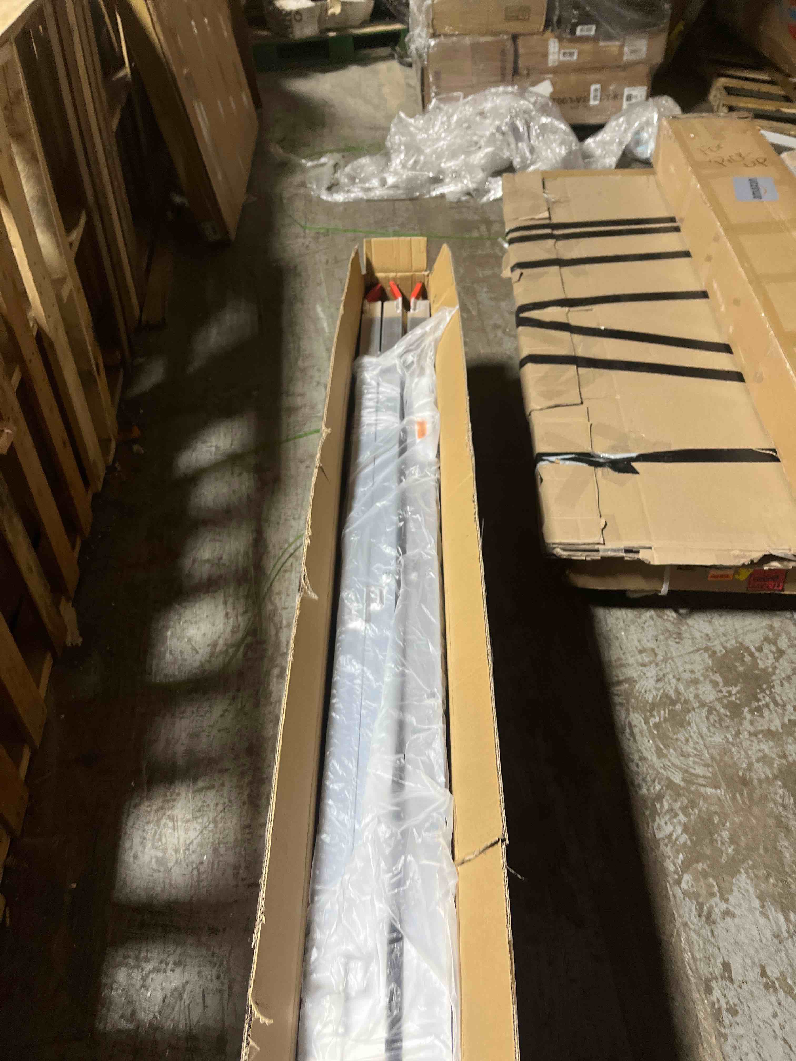 Condition photo showing New/Like New for Aluminum Ramps, 1500 lbs, Folding Loading Ramp with Load Straps, Tri-Fold Ramp for UTV, ATV, Trucks, Motorcycle, Lawnmower, Snow Blower, 77" L x 54" W, Sliver