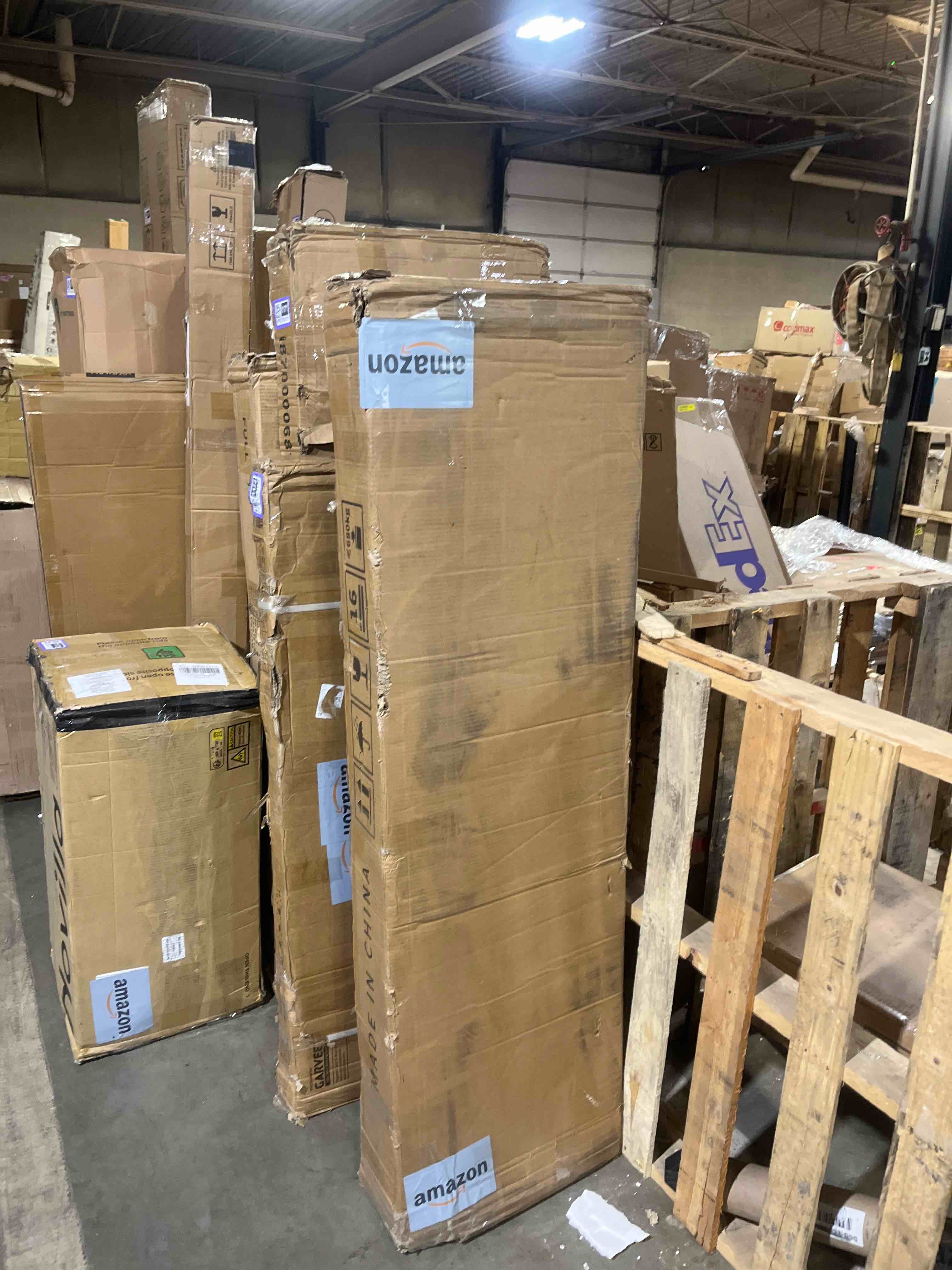 Condition photo showing New/Like New for YITAHOME Full Size with 2 Storage Drawers and Charging Station, Linen Upholstered Platform Bed with Storage Headboard and LED Light, Heavy Duty Metal Support, No Box Spring Needed, Noise Free, Grey