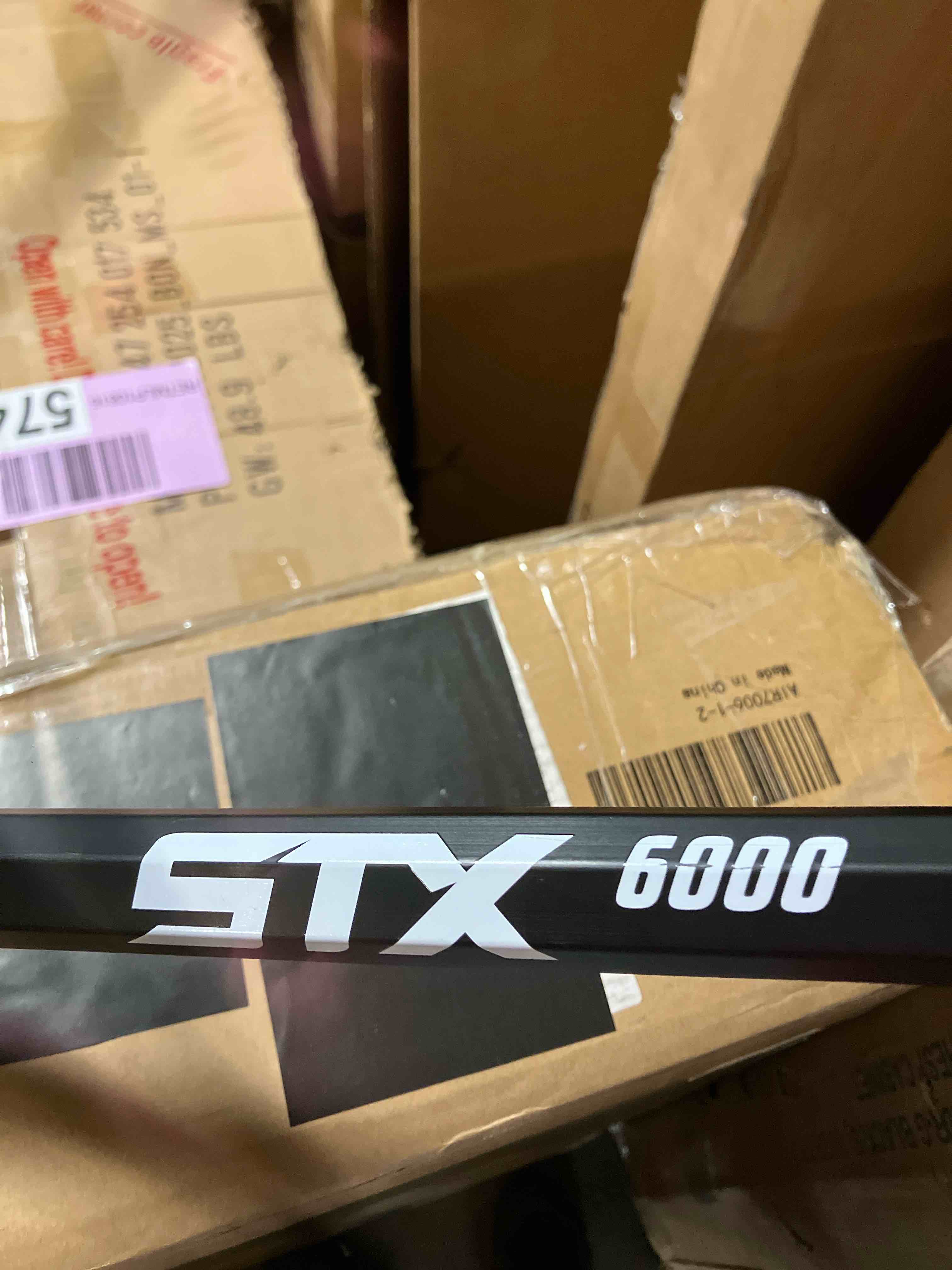 Condition photo showing New/Like New for stx lacrosse stallion 200 boys complete stick with mesh pocket, attack/midfielder