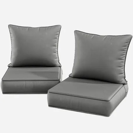 Outdoor Seat / Back Cushion (Set of 2)