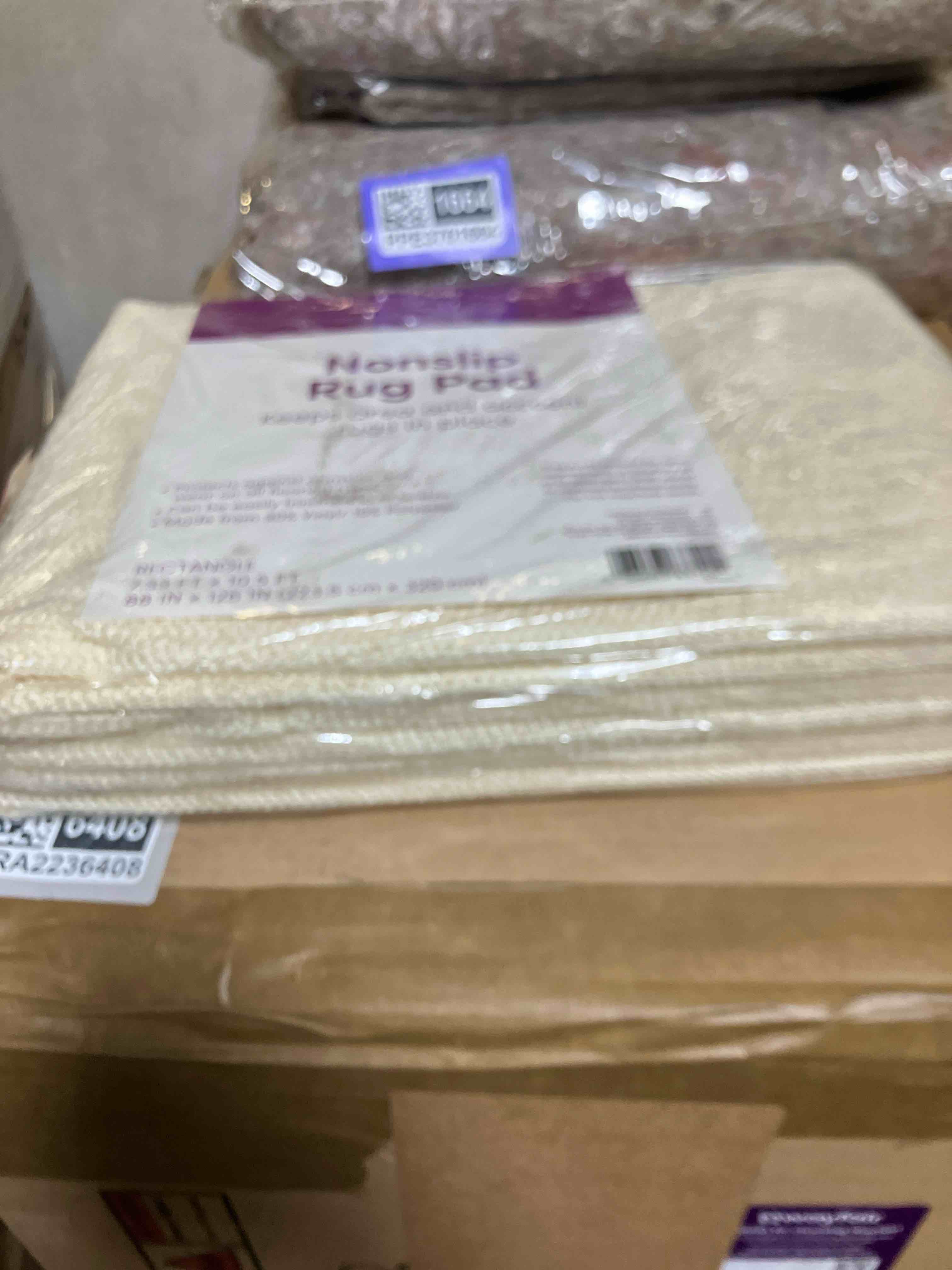 Condition photo showing New/Like New for mohawk home rug gripper, 7'4x10'6, tan