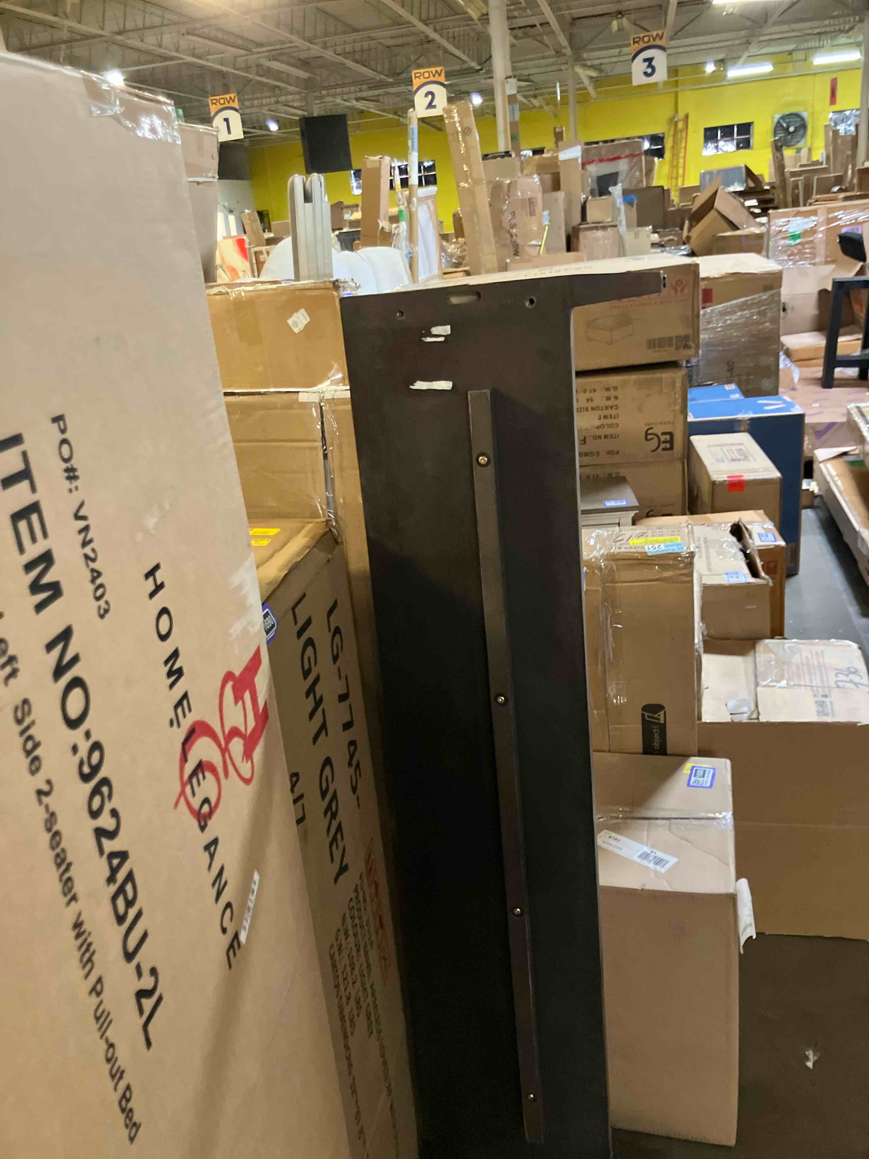 Condition photo showing New/Like New for modern low profile wood platform bed - queen size, espresso finish, sturdy slats, no box spring needed