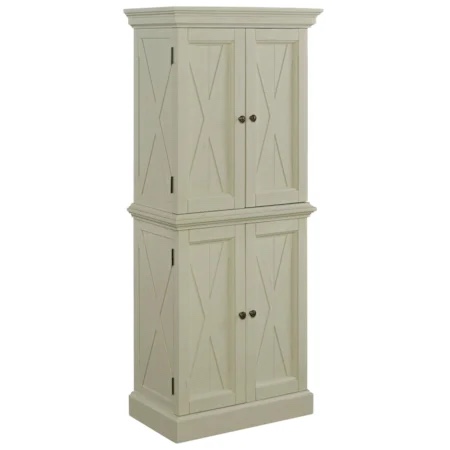 Cottage Style Pantry with Adjustable Shelves (Incomplete box 2/2)