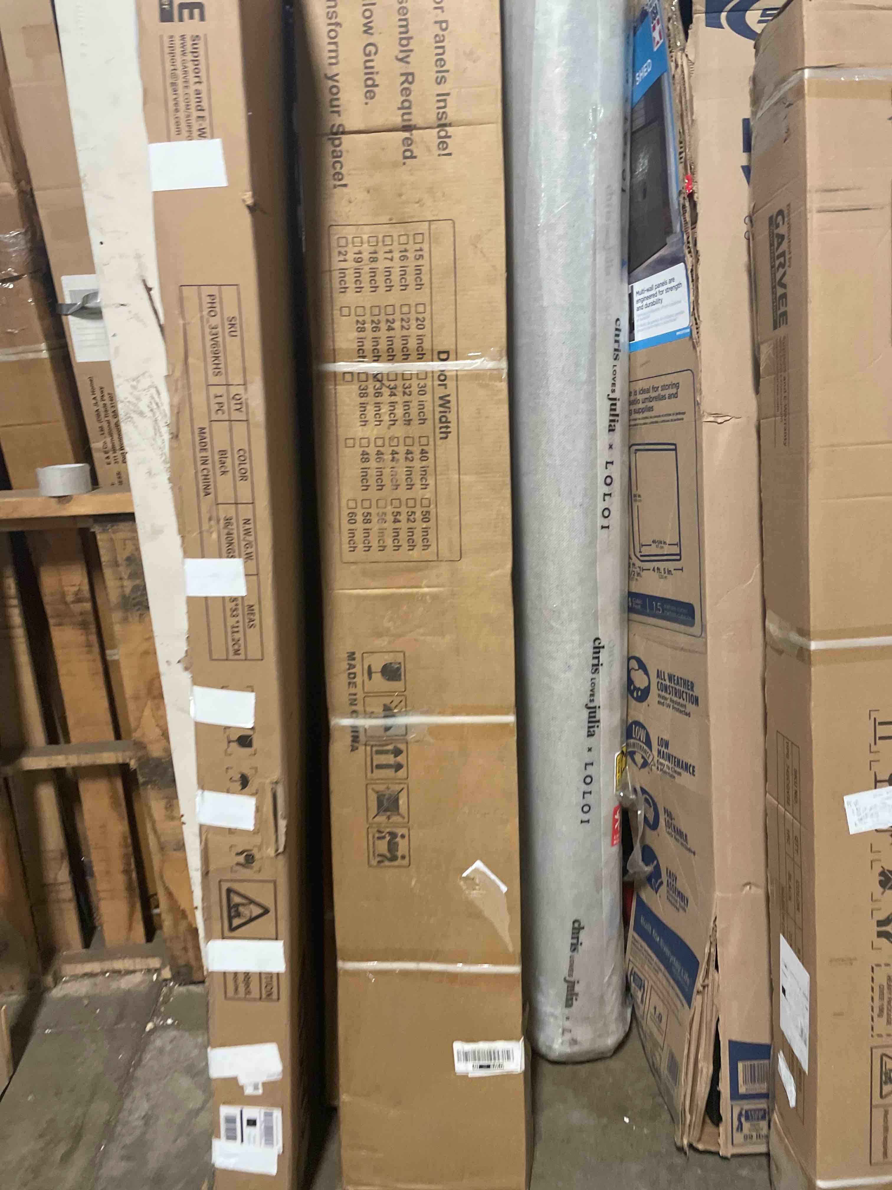 Condition photo showing As Is for 36"x80" 5-panel white primed hollow core interior molded door slab, w/o hardware or borehole, interior door for pantry doors,bedroom doors, laundry room, closet panel, french style