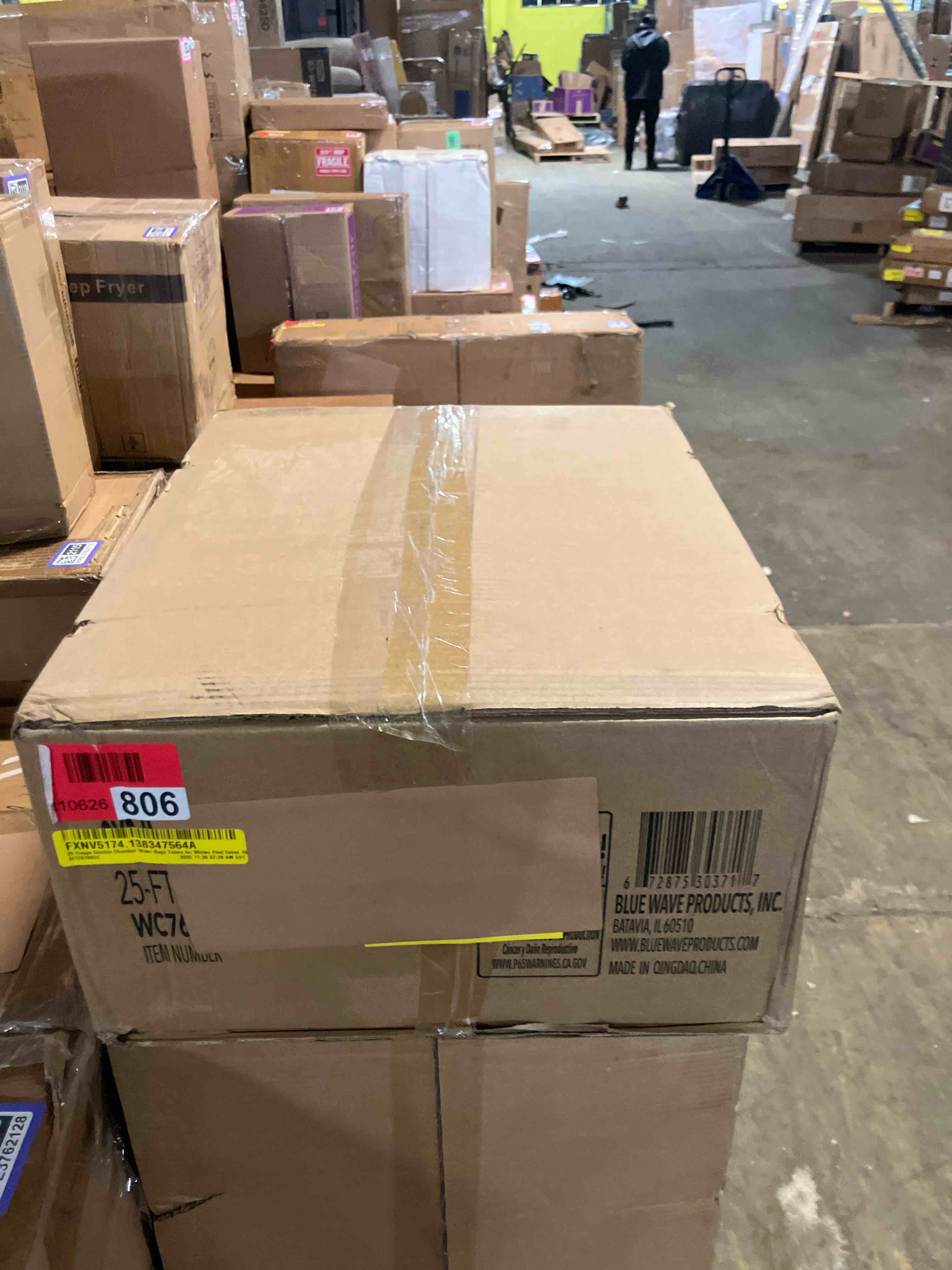 Condition photo showing New/Like New for blue wave 25  x 45  8-year rectangular in ground pool winter cover