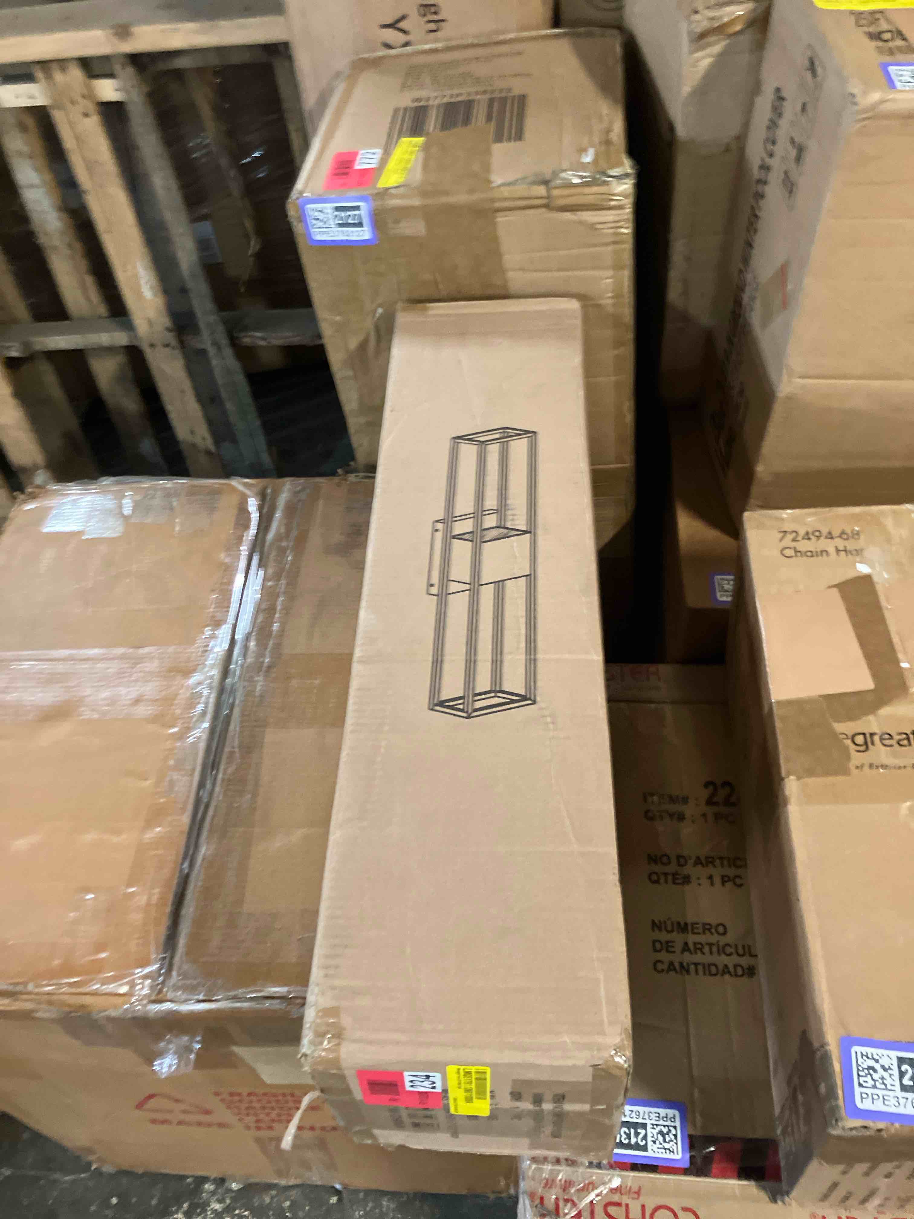 Condition photo showing New/Like New for navona wrought iron led wall light