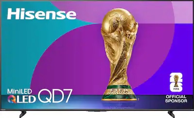 Hisense - 55" Class QD7 Series MiniLED QLED 4K UHD HDR