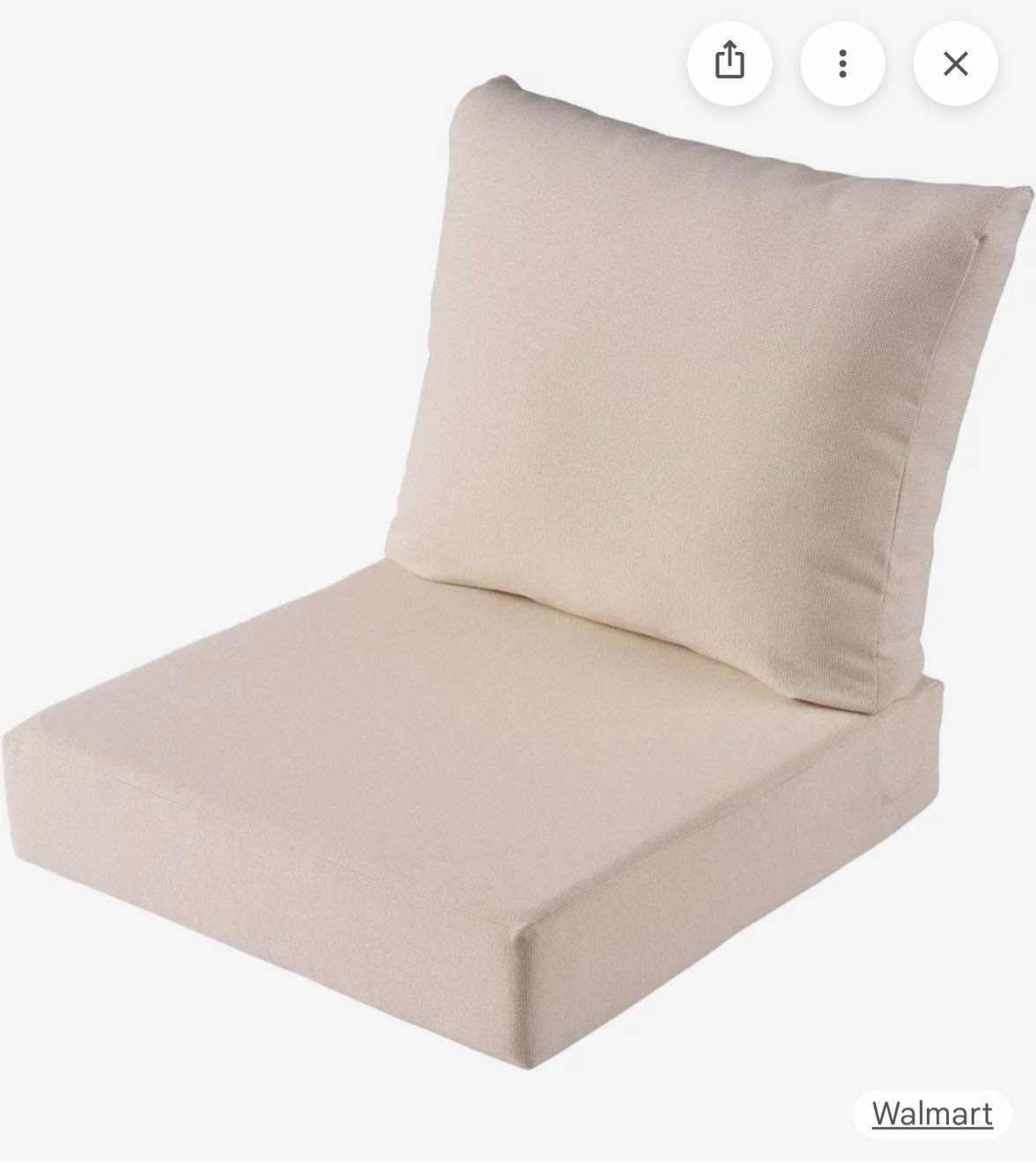 Outdoor Chair Pad Cushion  