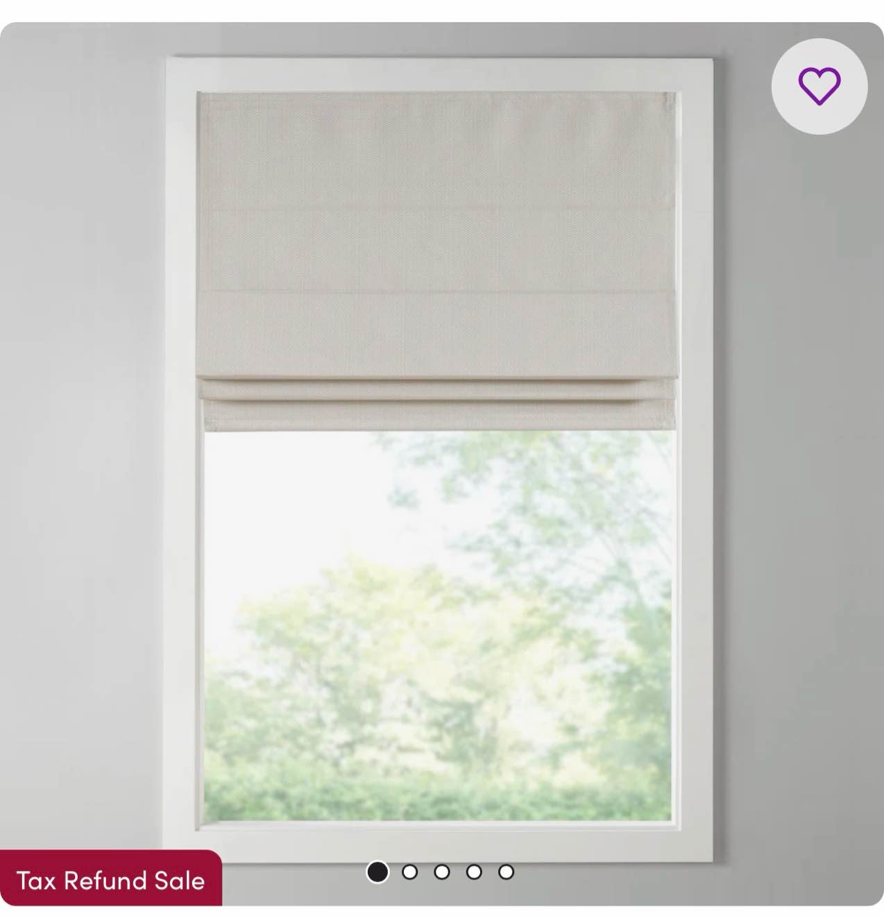 galen basketweave cordless room darkening single roman shade