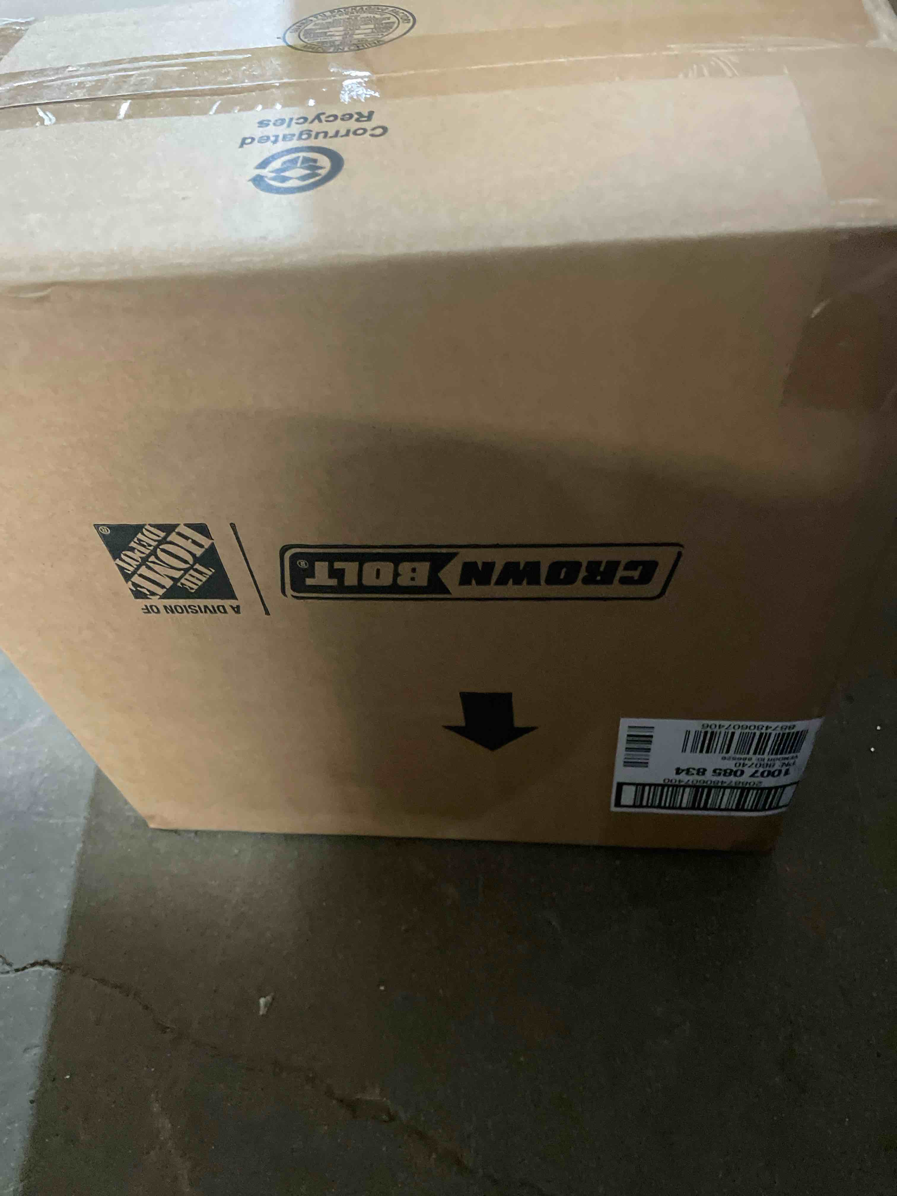 Condition photo showing New/Like New for metal rod and cord pendant kit - oil rubbed bronze