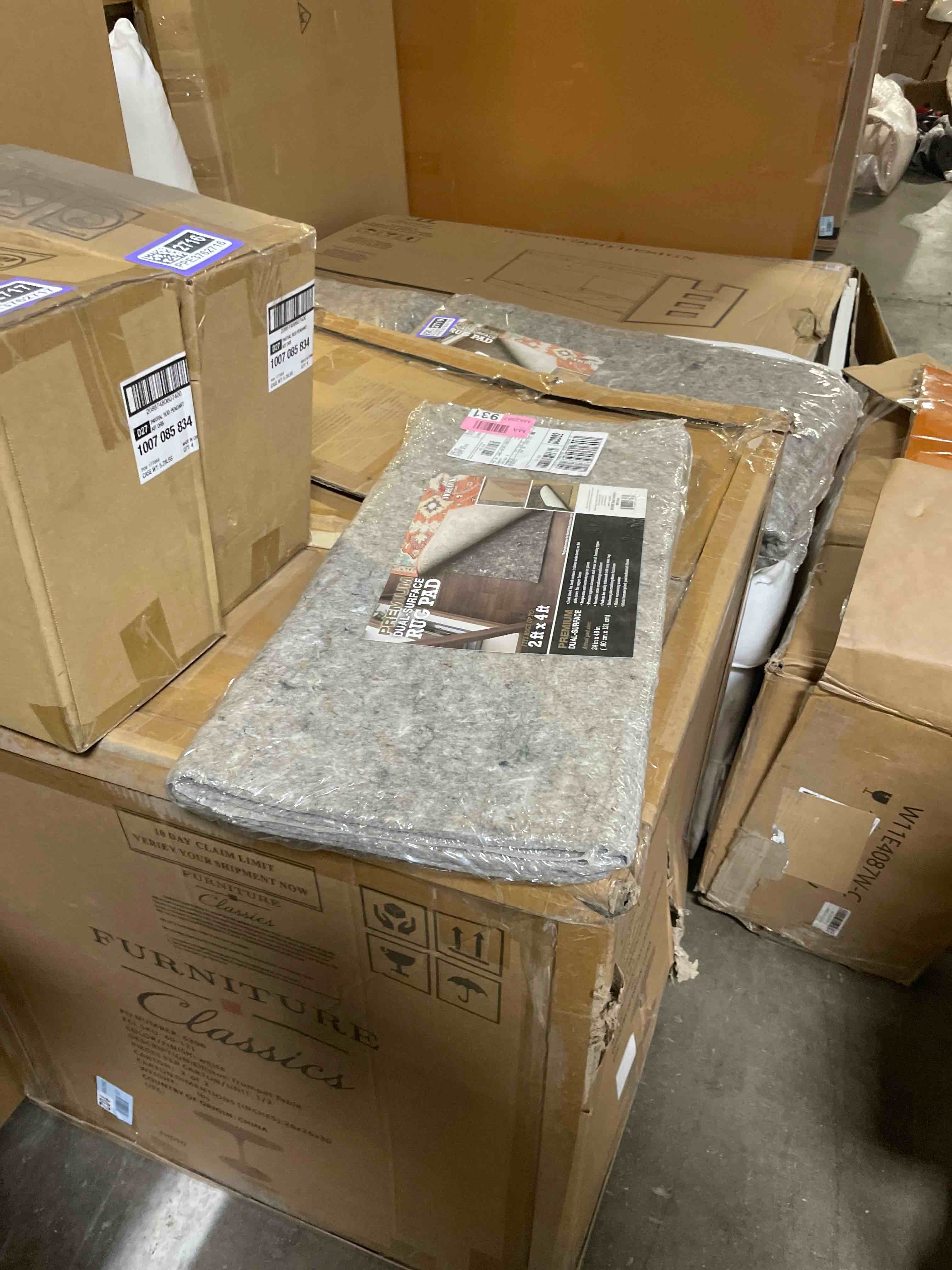 Condition photo showing New/Like New for bagail felt and natural rubber backing rug pads 1/4” thick, 2 x 4 ft non slip carpet gripper keep rugs in place, under area rug protective cushioned pads, carpet runners, hardwood floors protection 4' x 2' (rectangular) 1/4" thick