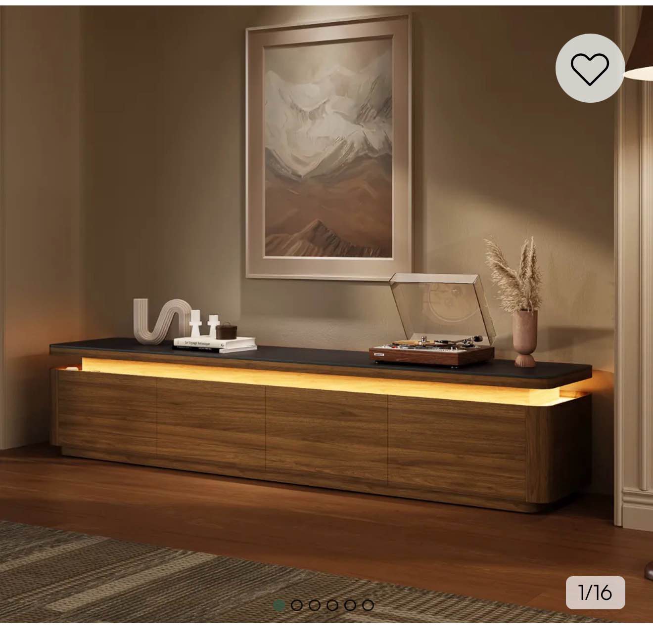 78.74" Mid-Century Modern TV Stand