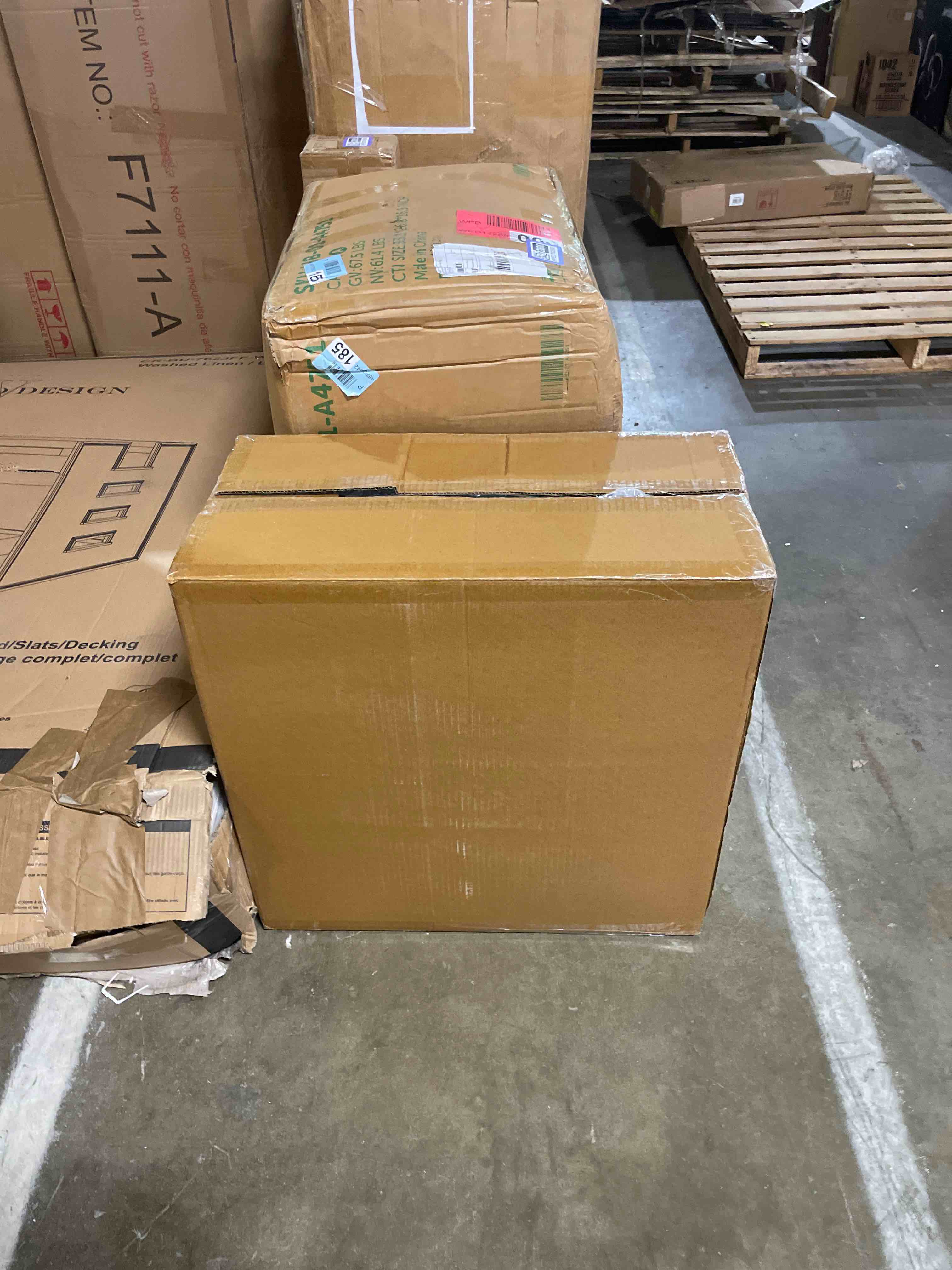 Condition photo showing New/Like New for outdoor cushions, outdoor chair cushions 24x24x4 inch, cushions for outdoor furniture with removable cover, waterproof & fade resistant outdoor seat cushions for patio, lawn, navy blue navy blue seat 24x24 in + back 24x20 in
