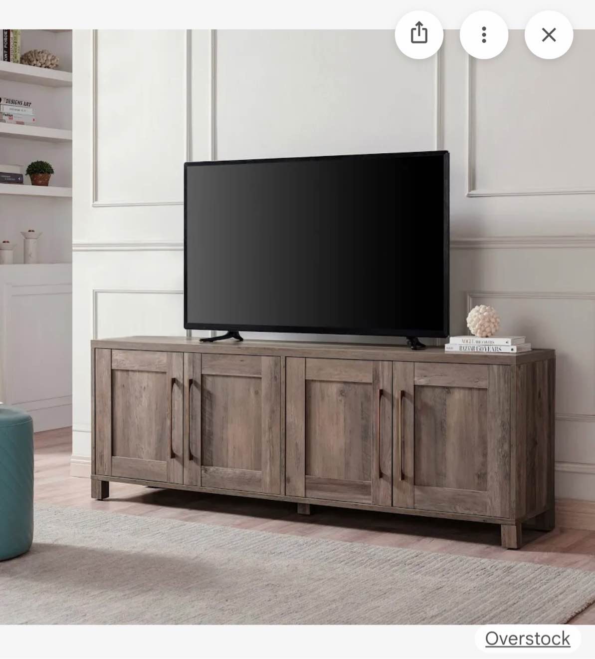 80 inch gray tv stand 