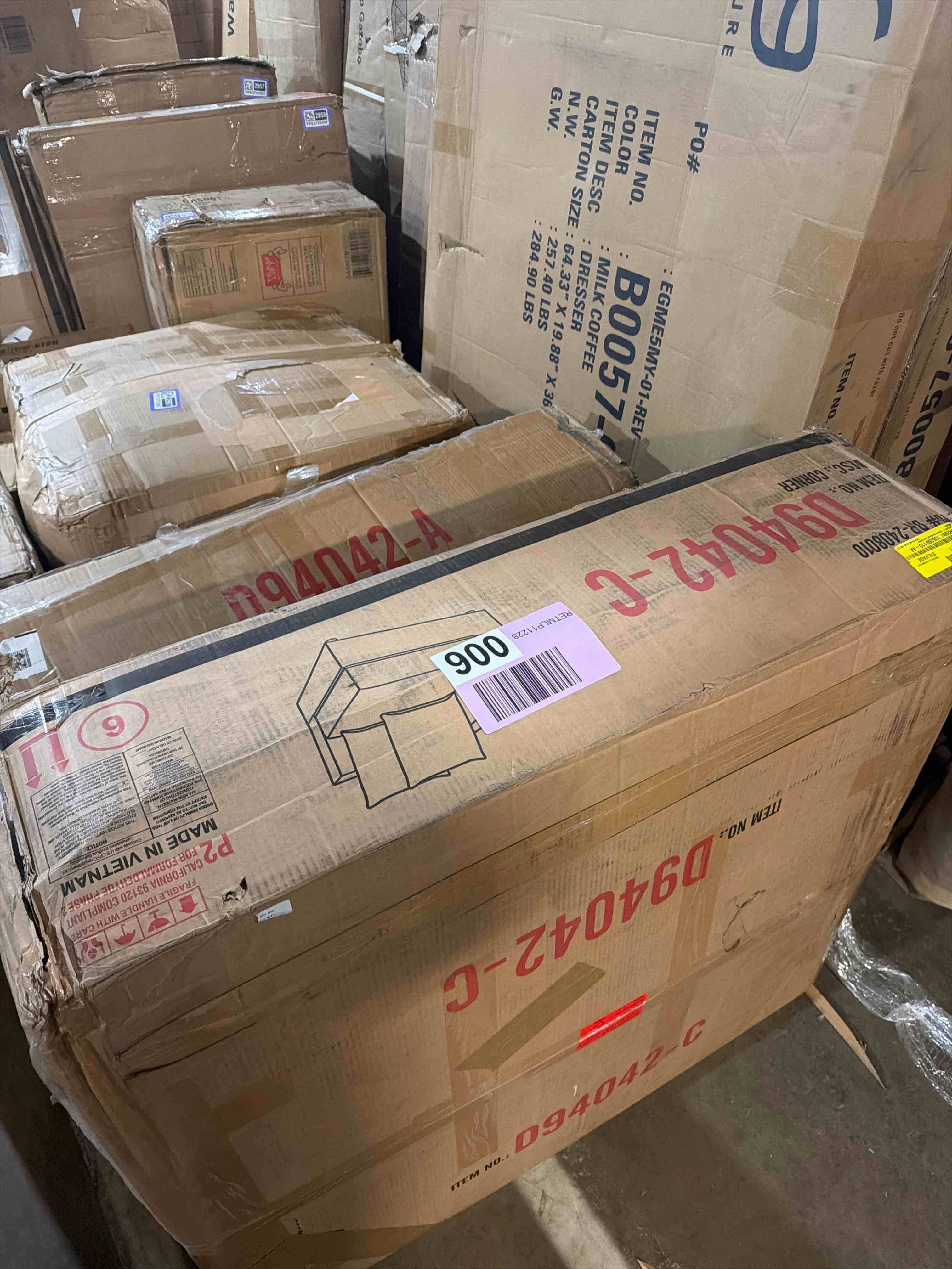 Condition photo showing As Is for bekir corduroy l-shaped sectional reversible