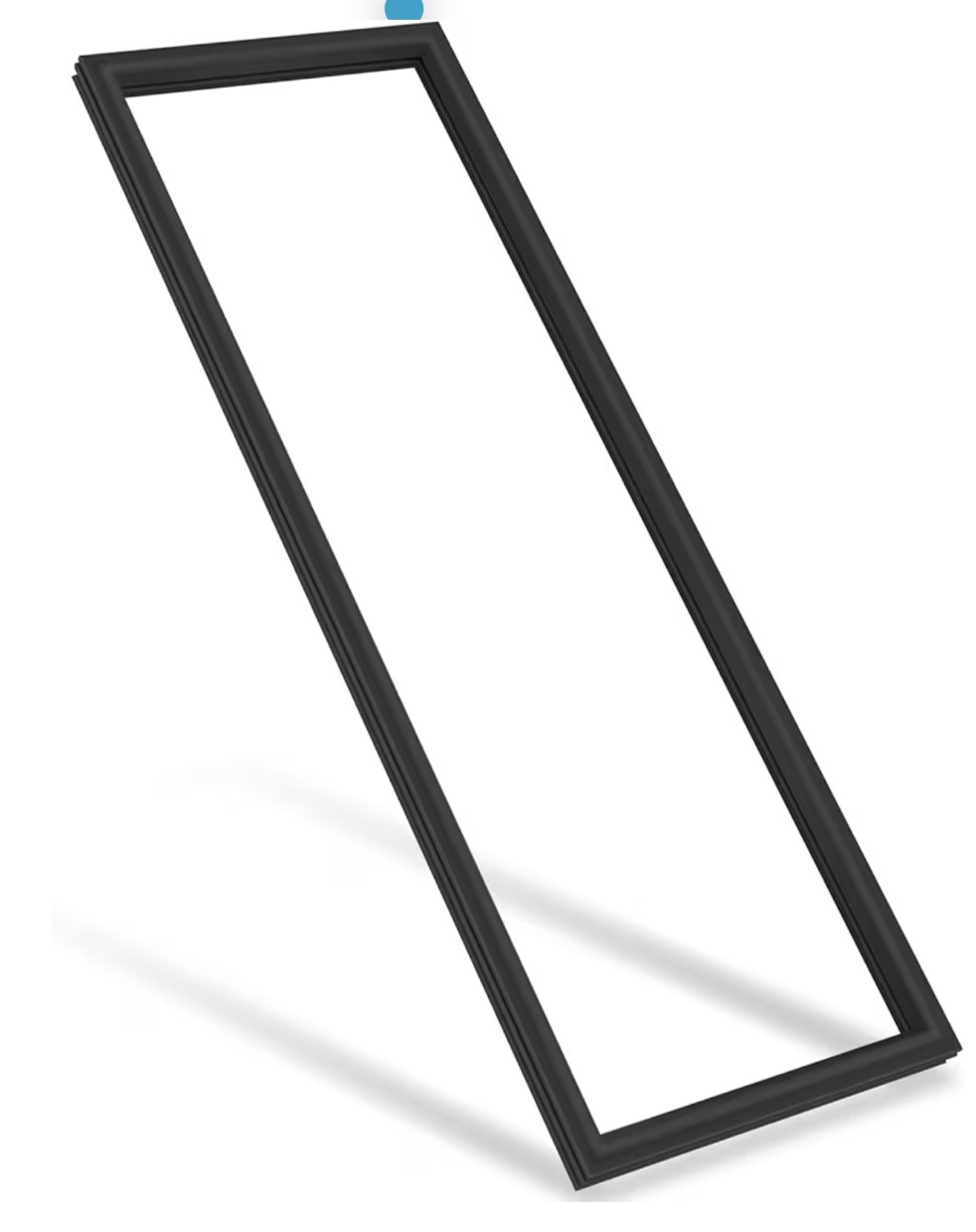 Upgraded 63"x19.1" 241786009 Refrigerator Fresh Food Door Gasket Compatible with Frigidaire,Electrolux and Kenmore Refrigerator Door Seal Frigdge Seal 241786013 241569801 241674801 4993961 Black