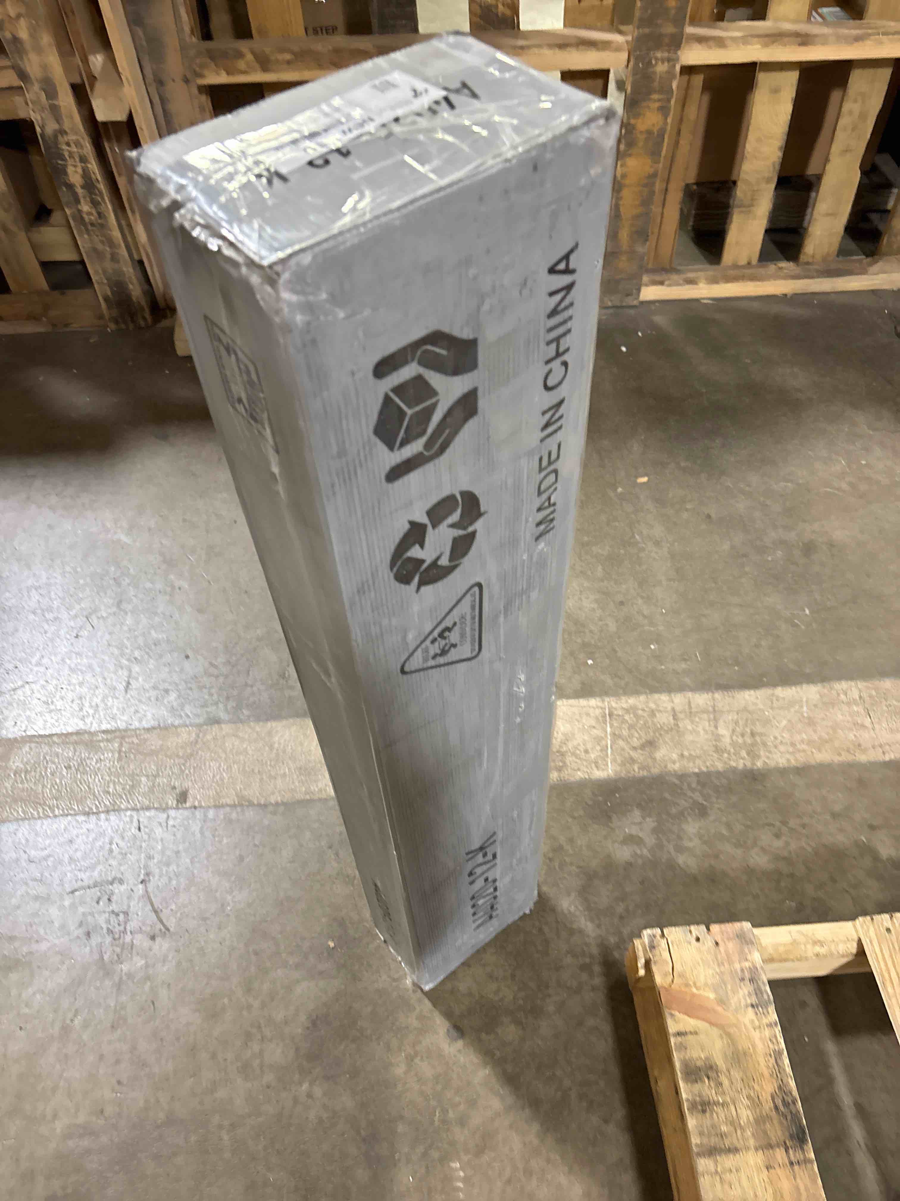 Condition photo showing New/Like New for Metal Bed Frame,King Size Bed Frame with Storage Space,Heavy Duty Sturdy Mattress Foundation,Easy Assembly,No Box Spring Needed,Black,12 Inch,King King 12 Inch