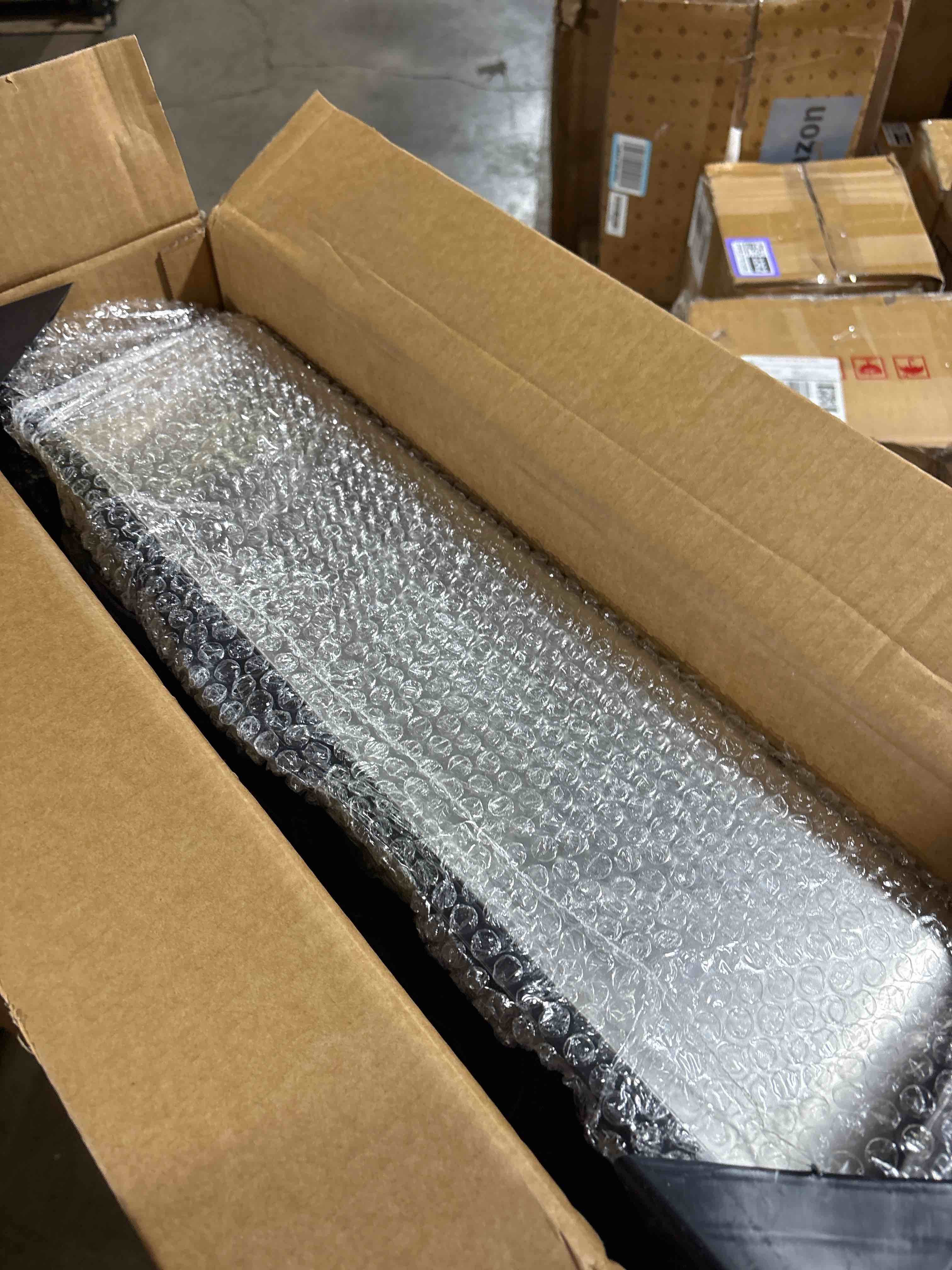 Condition photo showing New/Like New for Stainless Steel Litter Box with Lid,Front Entry Top Exit Kitty LitterBox,Extra Large Enclosed Metal Cat Box with Litter Scoop & Litter Mat-Black