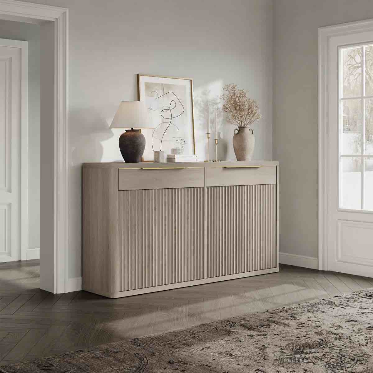 Cesiro 66.34'' Sideboard With 4 Doors And 2 Drawers By Gracie Oaks