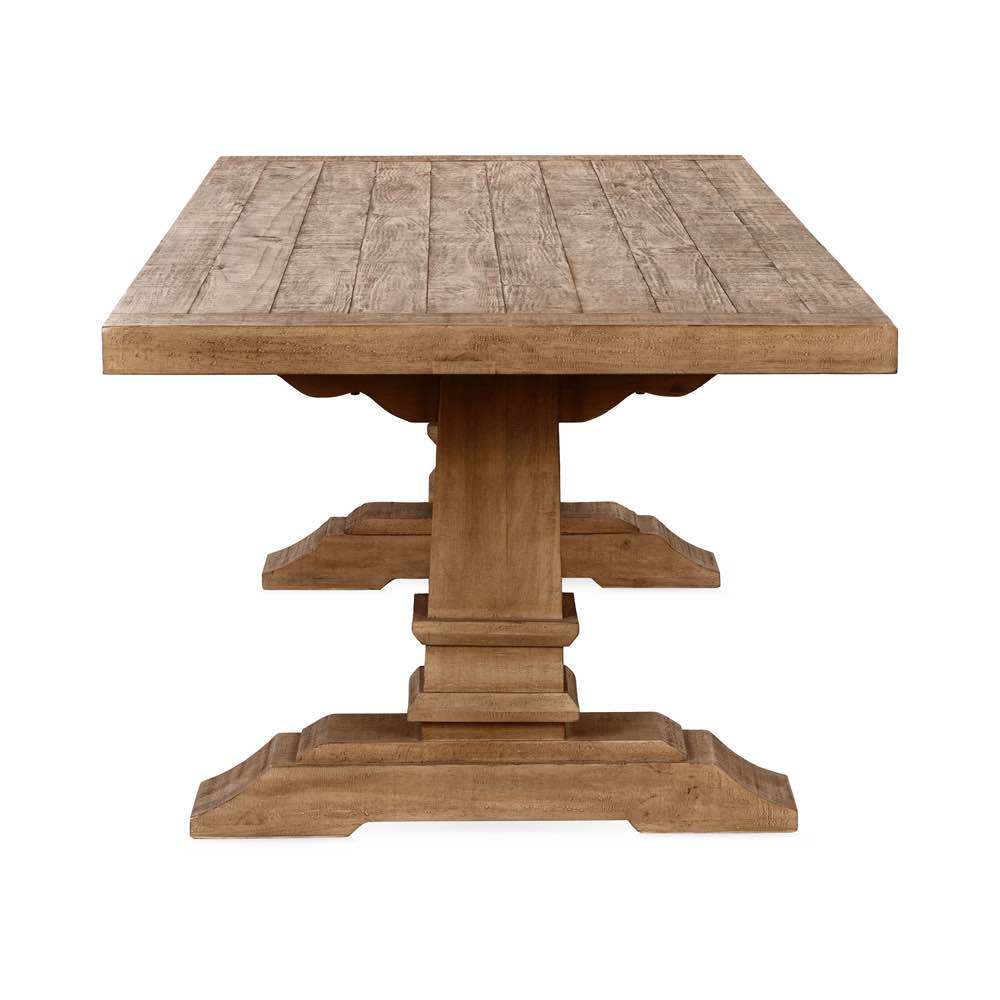 Allegra 94" Reclaimed Pine Wood Dining Table In Natural. Table Top Only