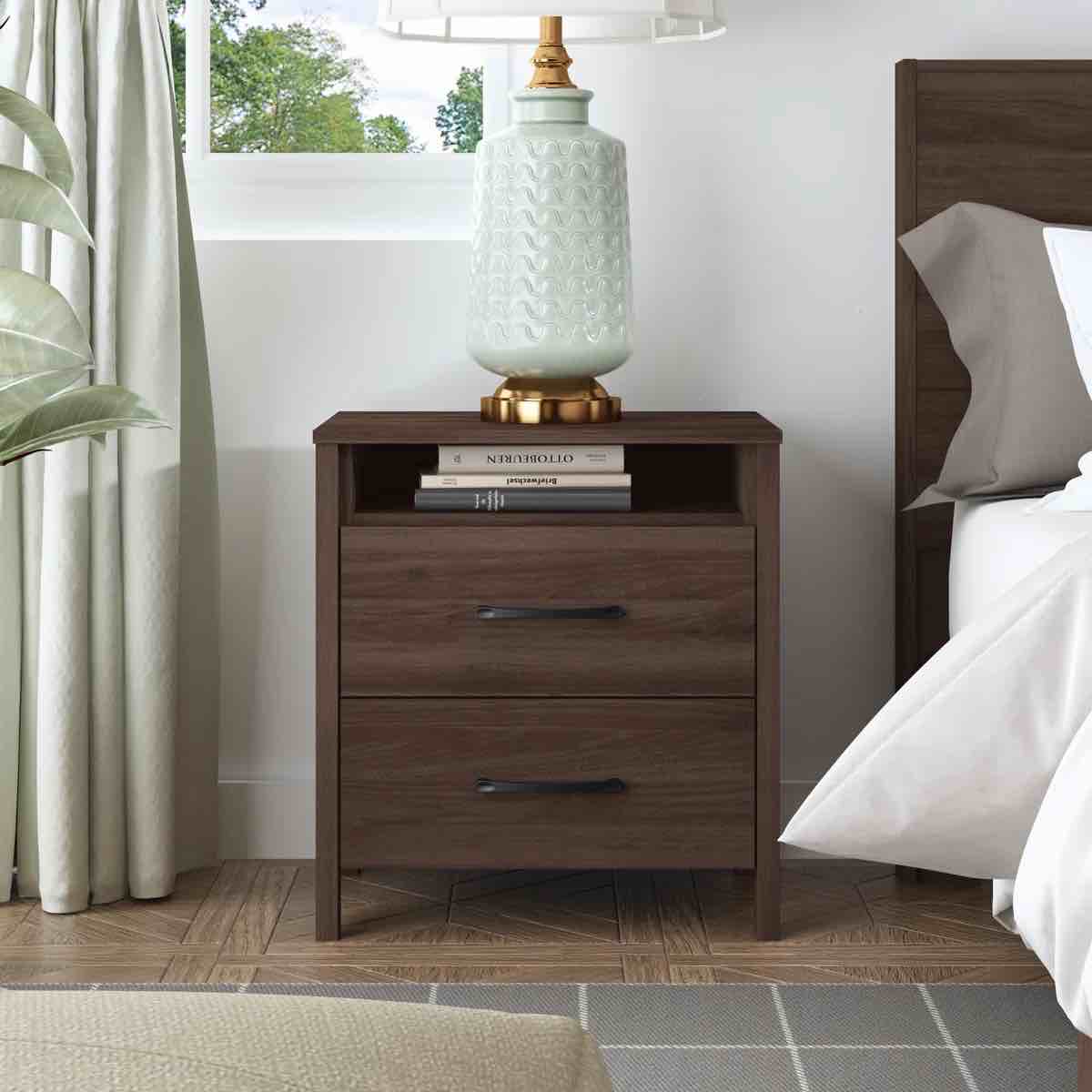 allysyn 22.7" 2 drawer nightstand