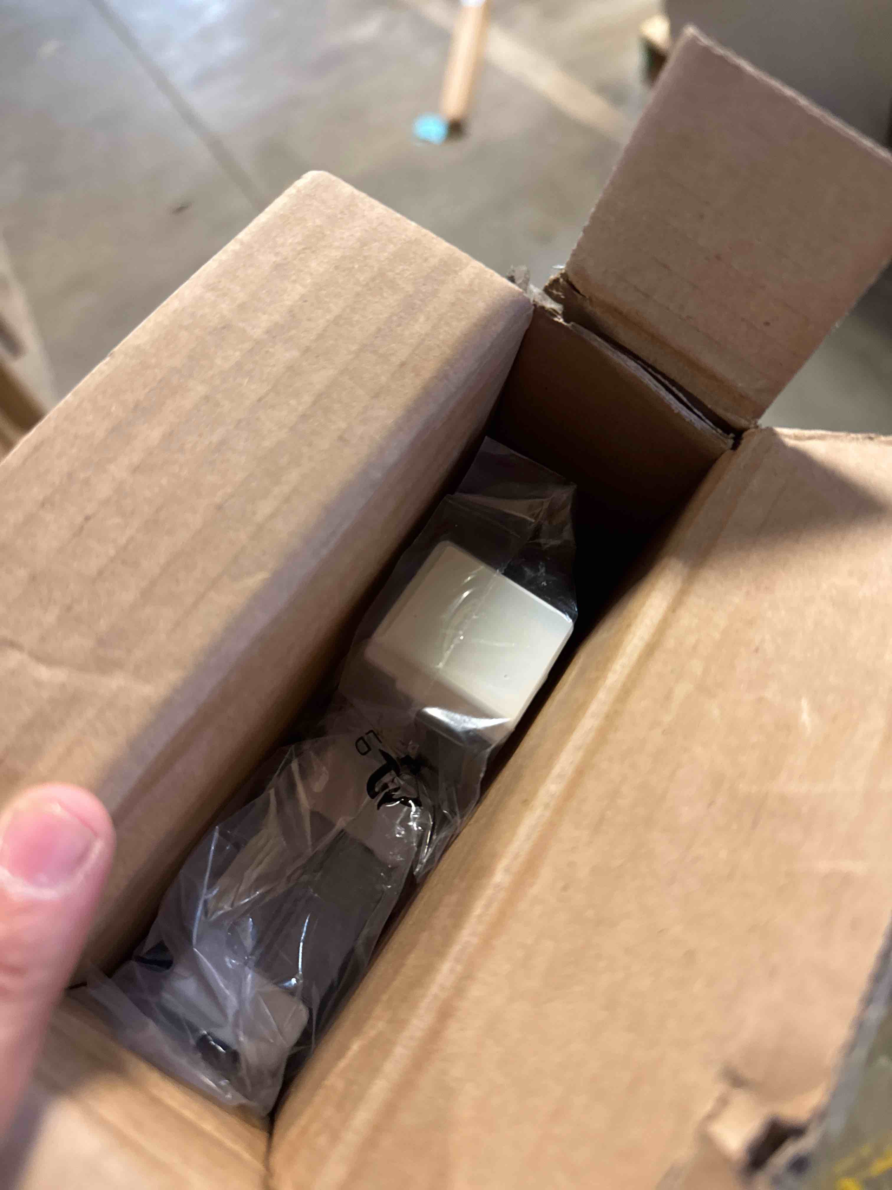 Condition photo showing New/Like New for LazBlinds No Tools No Drill Cordless Cellular Shades, Top Down Bottom Up (TDBU) Honeycomb Shades for Home, Blackout Light Blocking Thermal Insulation Blinds for Windows, 27" W x 48" H, White Blackout - White 27" W x 48" H