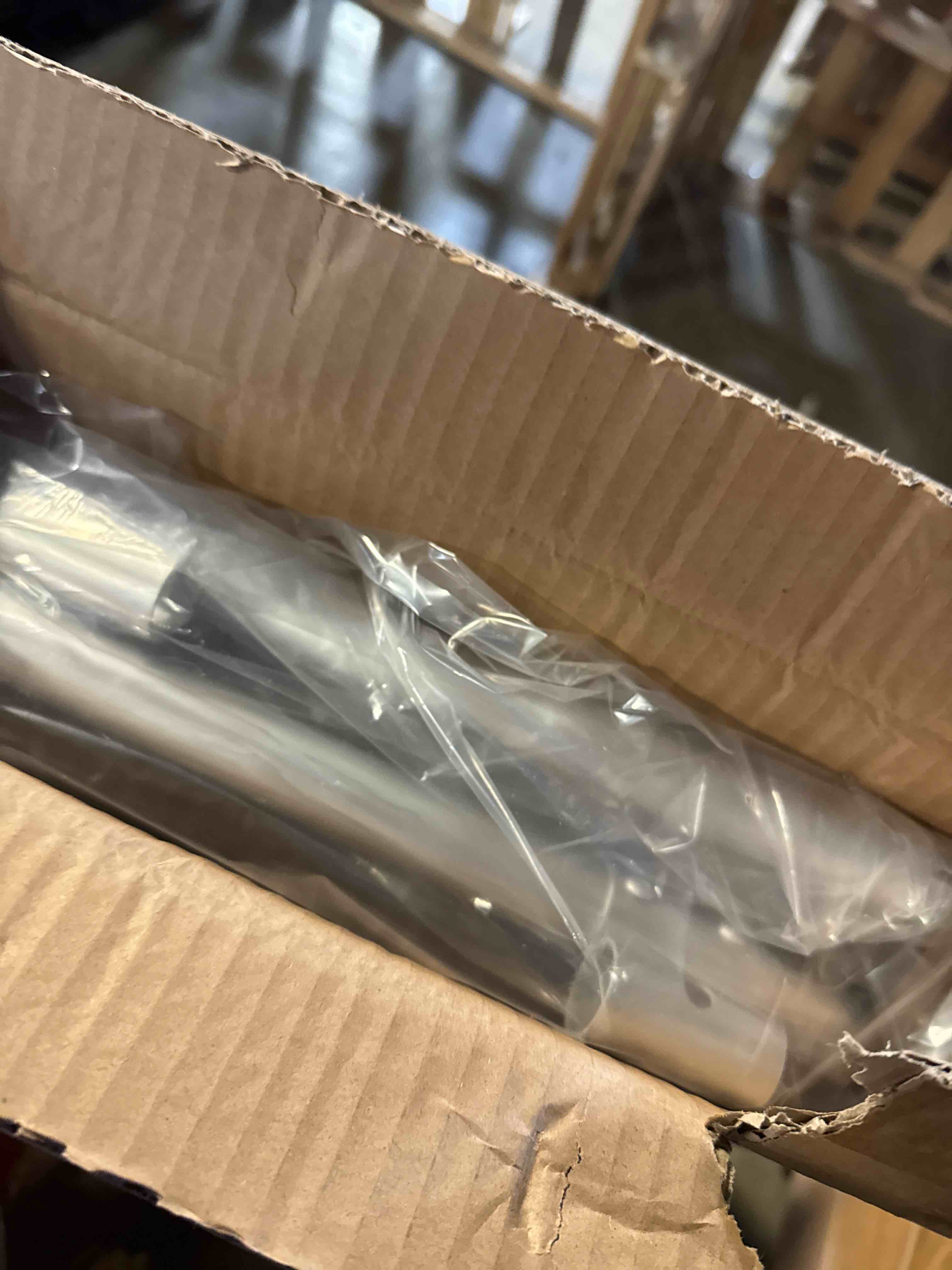 Condition photo showing New/Like New for Medline Bath Bench with Padded Armrests  Height Adjustable Shower Seat  350 lb. Weight Capacity  Gray